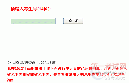 2012ѧԺ¼ȡѯ