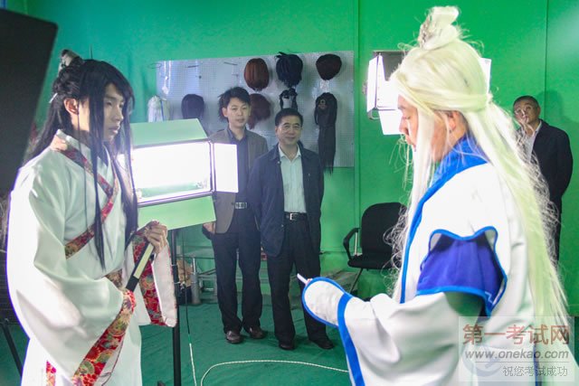 学院影视动漫游戏专业实训教学——动漫剧拍摄