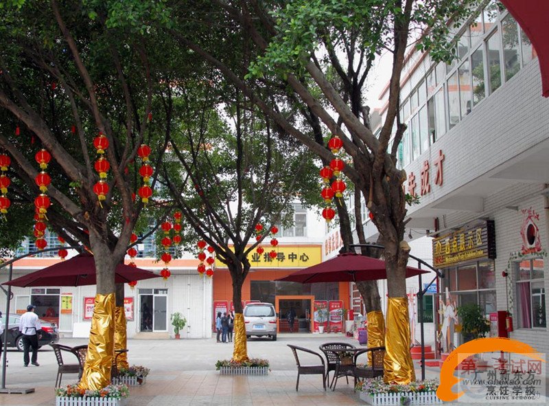 景色如画:广东最美的厨师培训学校